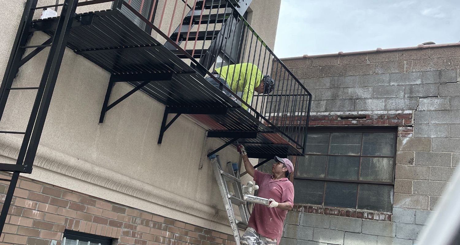 Fire Escape Painting