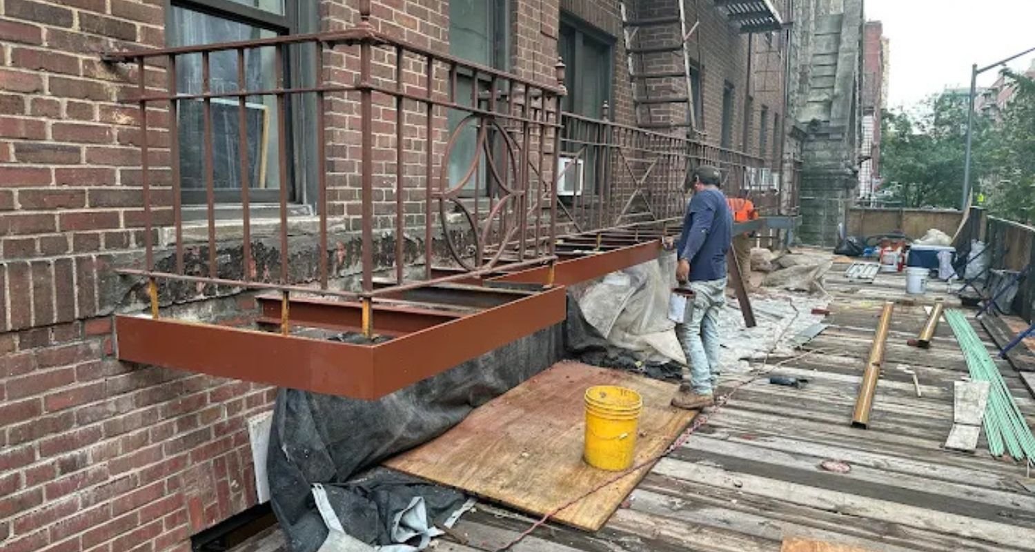 Rusted Fire Escape
